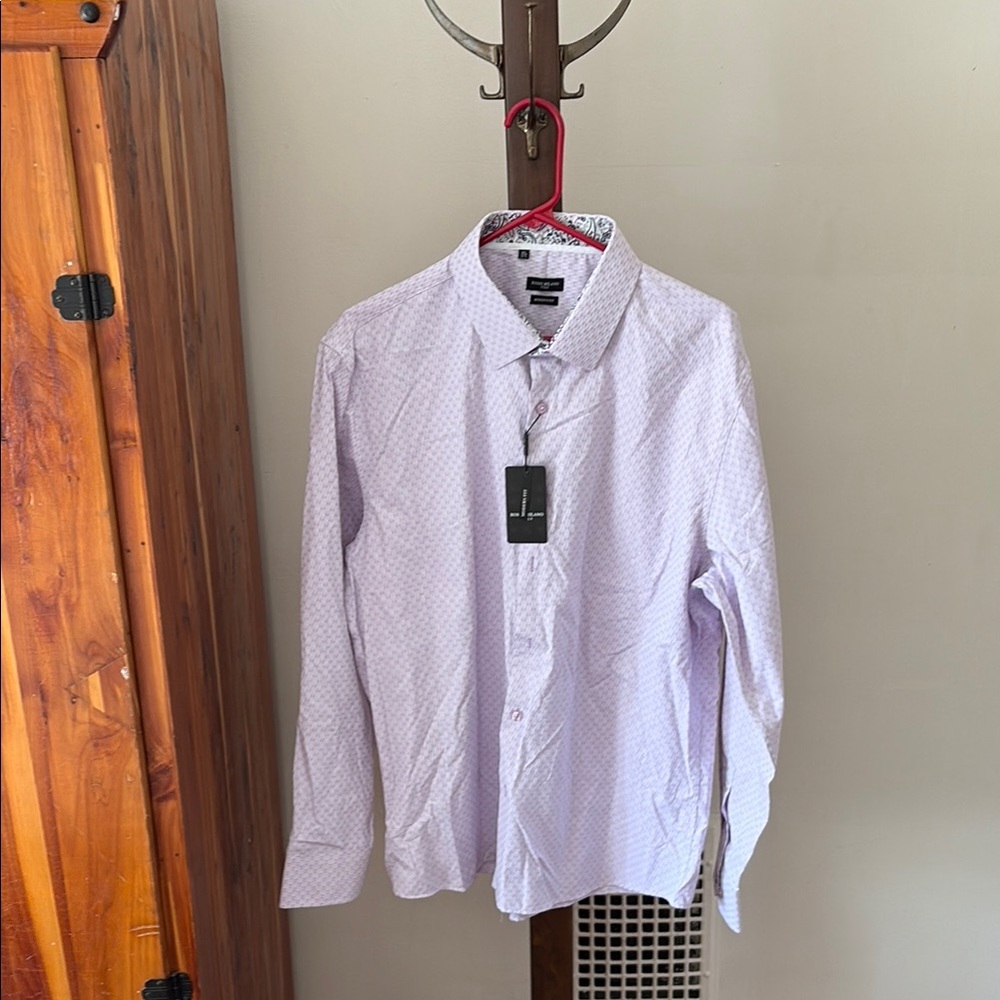 NWT Rosso Milano Dress Shirt XL 17.5